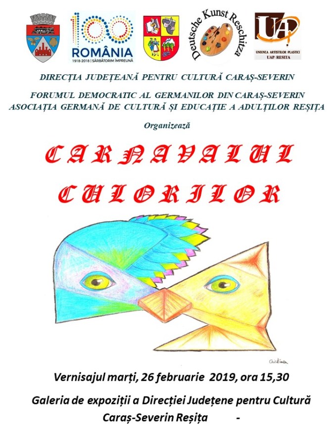 PROGRAMM FEBRUAR 2019 - CARNAVALUL CULORILOR - AFIS